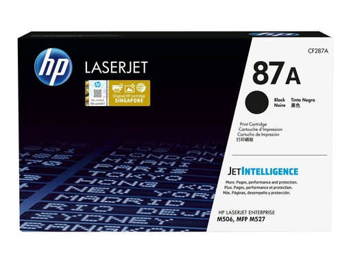 [CF287A] HP 87A - Schwarz - original - LaserJet - Tonerpatrone (CF287A)