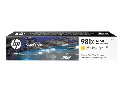 [L0R11A] HP 981X - 116 ml - Hohe Ergiebigkeit - Gelb - original