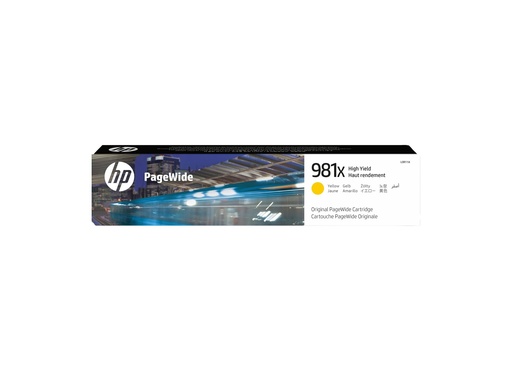[L0R11A] HP 981X - 116 ml - Hohe Ergiebigkeit - Gelb -