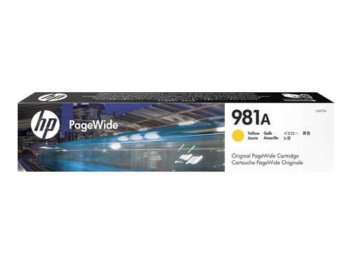 [J3M70A] HP 981A - 69 ml - Gelb - original - PageWide