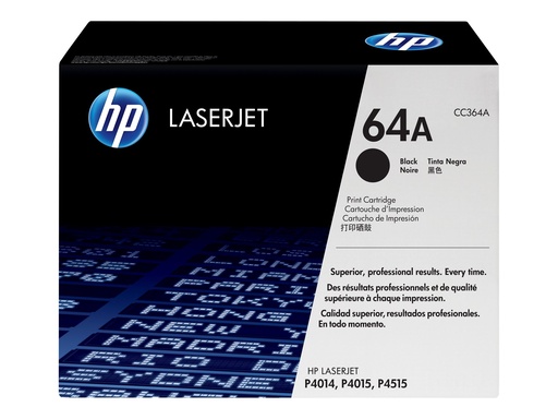 [CC364A] HP 64A - Schwarz - original - LaserJet - Tonerpatrone (CC364A)