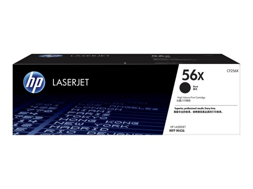 [CF256X] HP 56x - Hohe Ergiebigkeit - Schwarz - original - LaserJet - Tonerpatrone (CF256X)