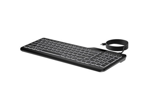 [7N7C0AA#ABB] HP 400 - Tastatur - kompakte Größe, 2-Zonen-Layout