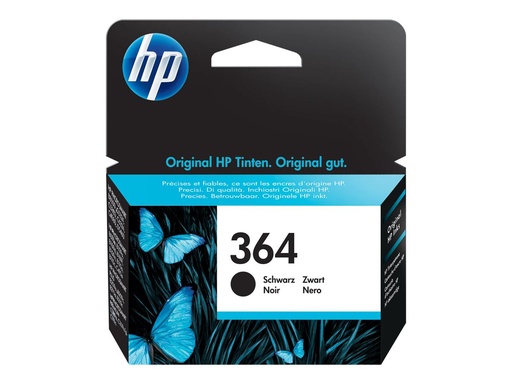 [CB316EE#301] HP 364 - Schwarz - original - Blisterverpackung