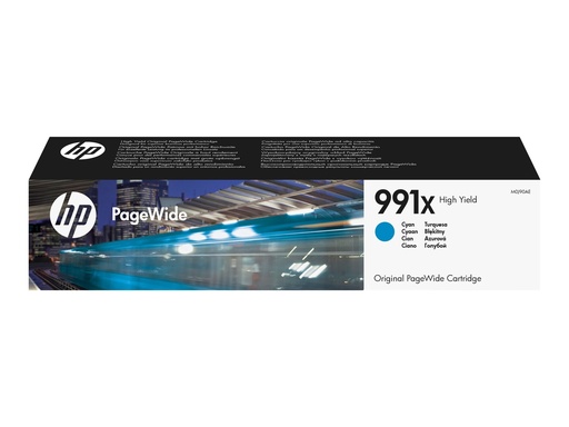 [M0J90AE] HP 991X - 193 ml - Hohe Ergiebigkeit - Cyan - Original