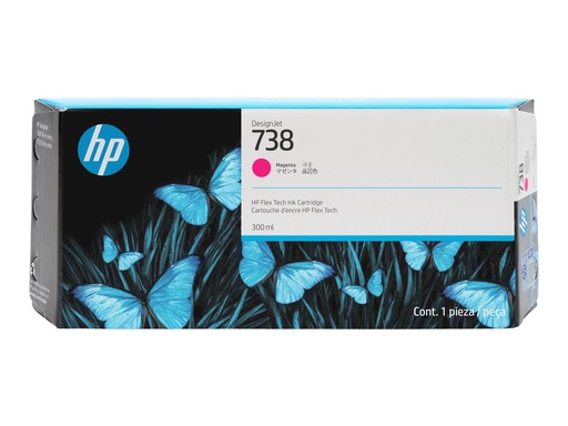 [676M7A] HP 738 - 300 ml - Magenta - original - DesignJet