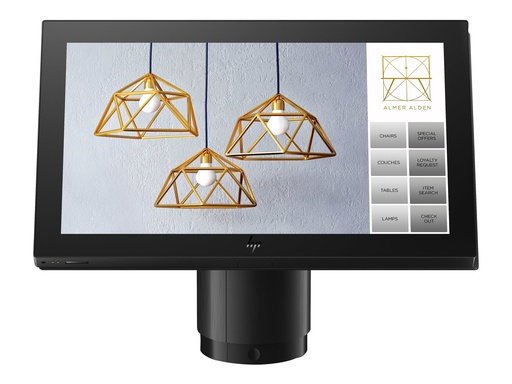 [5T8E7EA#ABD] HP Engage One Pro - All-in-One (Komplettlösung) - 1 x Core i5 10500E / 3.1 GHz - vPro - RAM 8 GB - SSD 256 GB - NVMe, TLC - UHD Graphics 630 - 1GbE, Wi-Fi 6 - WLAN: 802.11a/b/g/n/ac/ax, Bluetooth 5.1 - Win 10 IoT Enterprise 2019 LTSC Value 64-bit Edition Retail - Monitor: LED 39.6 cm (15.6")