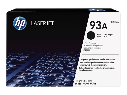 [CZ192A] HP 93A - Schwarz - original - LaserJet - Tonerpatrone (CZ192A)