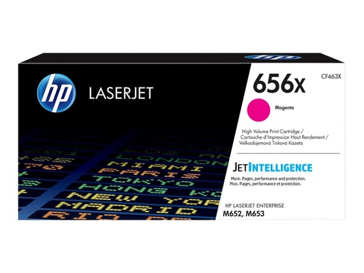 [CF463X] HP 656X - Hohe Ergiebigkeit - Magenta - Original - LaserJet - Tonerpatrone (CF463X)