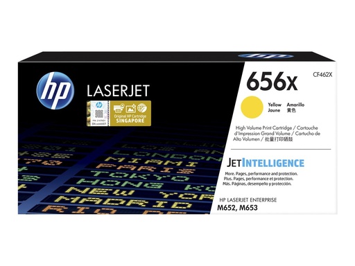 [CF462X] HP 656X - Hohe Ergiebigkeit - Gelb - Original - LaserJet - Tonerpatrone (CF462X)