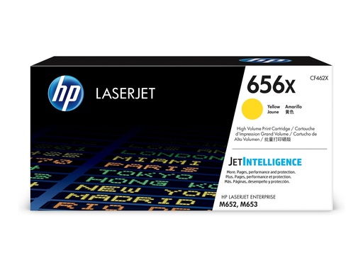 [CF462X] HP 656X - Hohe Ergiebigkeit - Gelb - original - LaserJet - Tonerpatrone (CF462X)