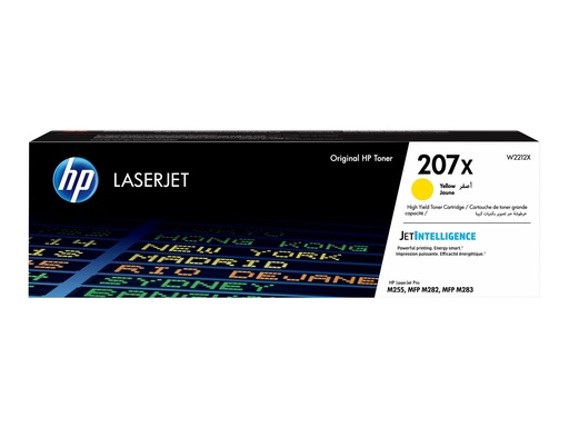 [W2212X] HP 207X - Hohe Ergiebigkeit - Gelb - original - LaserJet - Tonerpatrone (W2212X)