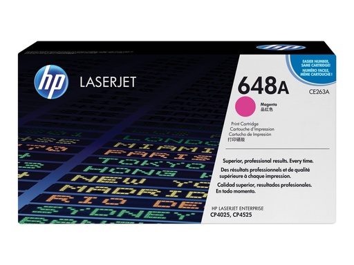[CE263A] HP 648A - Magenta - original - LaserJet - Tonerpatrone (CE263A)