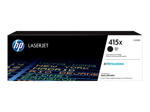 [W2030X] HP 415X - Hohe Ergiebigkeit - Schwarz - original - LaserJet - Tonerpatrone (W2030X)