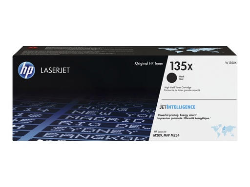 [W1350X] HP 135X - Hohe Ergiebigkeit - Schwarz - original - LaserJet - Tonerpatrone (W1350X)
