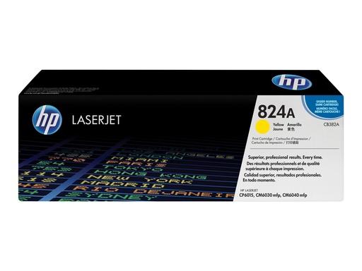 [CB382A] HP 824A - Gelb - original - LaserJet - Tonerpatrone (CB382A)