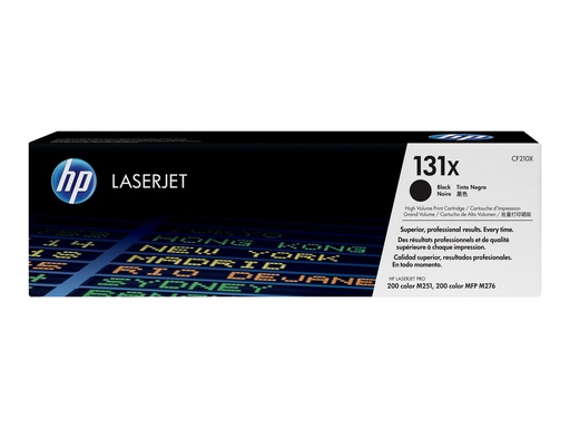 [CF210X] HP 131x - Hohe Ergiebigkeit - Schwarz - original - LaserJet - Tonerpatrone (CF210X)
