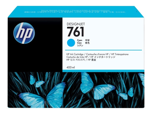 [CM994A] HP 761 - 400 ml - Cyan - original - DesignJet