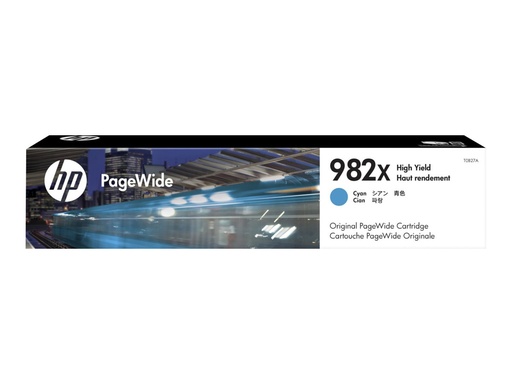 [T0B27A] HP 982X - 116 ml - Hohe Ergiebigkeit - Cyan -