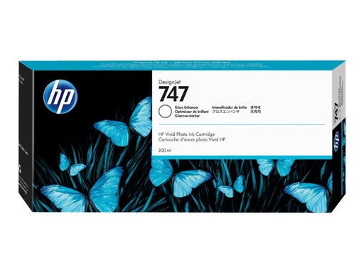 [P2V87A] HP 747 - 300 ml - Gloss Enhancer - original - DesignJet