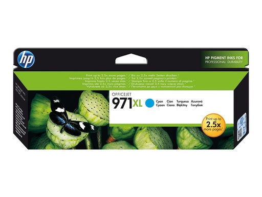 [CN626AE] HP 971XL - Hohe Ergiebigkeit - Cyan - original