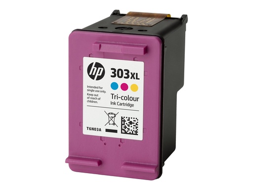 [T6N03AE#UUQ] HP 303XL - 10 ml - Hohe Ergiebigkeit - Farbe (Cyan, Magenta, Gelb)