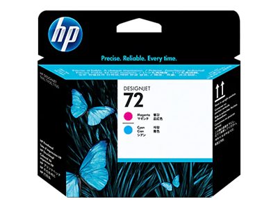 [C9383A] HP 72 - Cyan, Magenta - Druckkopf - für DesignJet T1100