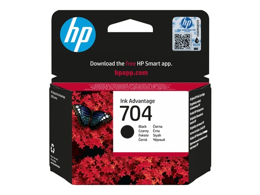 [CN692AE#445] HP 704 - Schwarz - original - Tintenpatrone