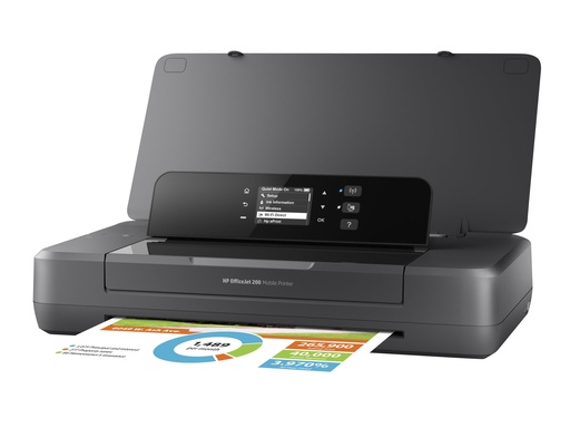 [CZ993A#BHC] HP Officejet 200 Mobile Printer - Drucker - Farbe - Tintenstrahl - A4/Legal - 1200 x 1200 dpi - bis zu 20 Seiten/Min. (einfarbig)/