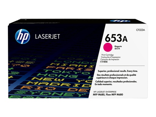 [CF323A] HP 653A - Magenta - original - LaserJet - Tonerpatrone (CF323A)