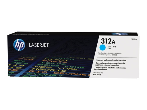 [CF381A] HP 312A - Cyan - original - LaserJet - Tonerpatrone (CF381A)