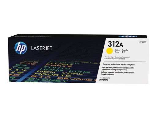 [CF382A] HP 312A - Gelb - original - LaserJet - Tonerpatrone (CF382A)