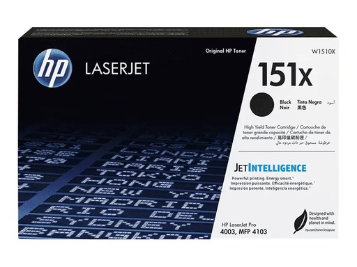 [W1510X] HP 151X - Hohe Ergiebigkeit - Schwarz - original - LaserJet - Tonerpatrone (W1510X)