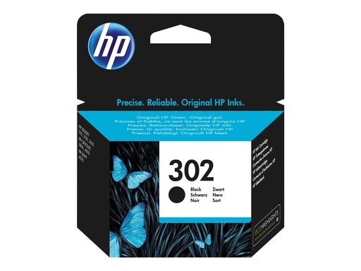 [F6U66AE#301] HP 302 - 3.5 ml - Schwarz - original - Tintenpatrone