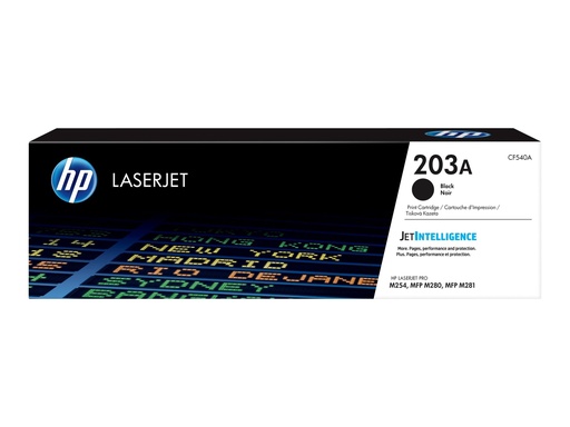 [CF540A] HP 203A - Schwarz - original - LaserJet - Tonerpatrone (CF540A)