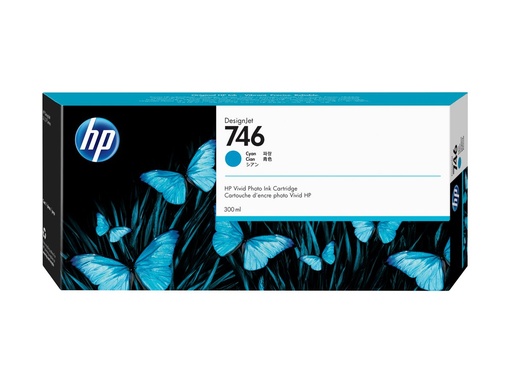 [P2V80A] HP 746 - 300 ml - Cyan - original - DesignJet