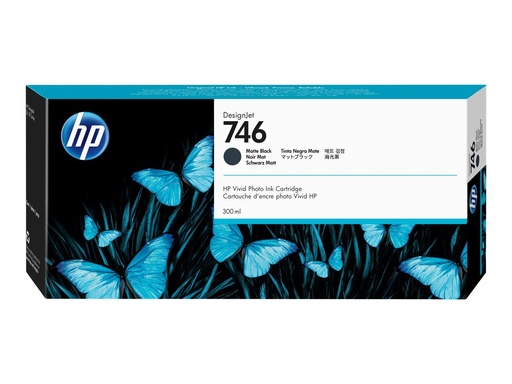 [P2V83A] HP 746 - 300 ml - mattschwarz - original - DesignJet