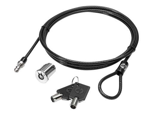 [AY474AA#AC3] HP Master Keyed Docking Station Cable Lock Sicherheitskabelschloss