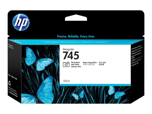 [F9J98A] HP 745 - 130 ml - Photo schwarz - original - DesignJet