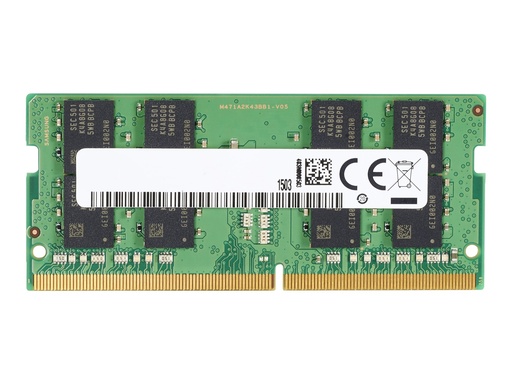 [286H5AA#AC3] HP  DDR4 - Modul - 4 GB - SO DIMM 260-PIN - 3200 MHz / PC4-25600 - 1.2 V - ungepuffert - non-ECC - für HP 340 G7; EliteBook 640 G9; 650 G9; 655 G9; 830 G8, 835 G7, 835 G8, 840 G8, 845 G8, 850 G8, 855 G8; ProBook 445 G7, 450 G7, 450 G9, 455 G7, 455 G9, 635 Aero G8; Pro x360 435 G9; ProBook x360 435 G8; ZBook 15v G5 Mobile Workstation (non-ECC)