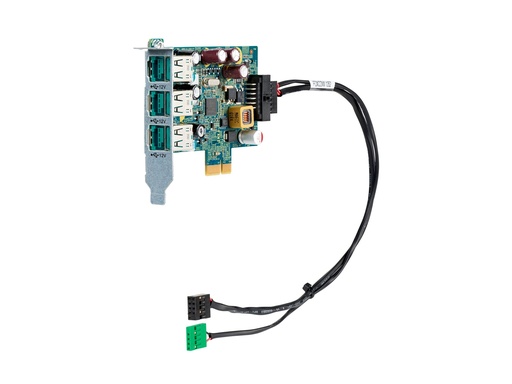 [5KM97AA] HP 12V PUSB Standard Card - USB-Adapter - PCIe - PoweredUSB (12 V)