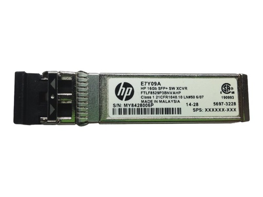 [E7Y09A] HPE SFP+-Transceiver-Modul - 16Gb-Fibre-Channel (SW)