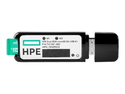 [P21868-B21] HPE 32GB microSD RAID 1 USB Boot Drive - Flash (Boot)