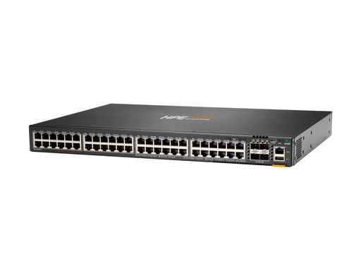 [JL667A#ABB] HPE Aruba 6300F - Switch - L3 - managed - 48 x 10/100/1000 + 4 x 1 Gigabit / 10 Gigabit / 25 Gigabit / 50 Gigabit SFP56 (Uplink / Stacking)