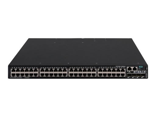 [S3K92A] HPE Networking Comware 5520HI 48p 10/100/1000BASE-T 4p SFP+ 1G/10G 1-slot TAA Switch - Switch - 1 Steckplatz für Erweiterungsmodul - L3 - managed - 48 x 10/100/1000Base-T + 4 x 1 Gigabit / 10 Gigabit SFP+ (Uplink / Stacking)