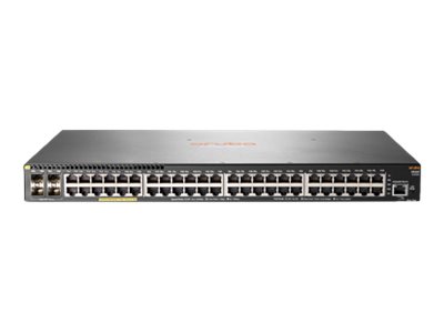 [JL262A#ABB] HPE Aruba 2930F 48G PoE+ 4SFP - Switch - L3 - managed - 48 x 10/100/1000 (PoE+)