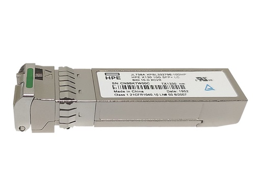 [JL738A] HPE X130 - SFP+-Transceiver-Modul - 10GbE - 10GBASE-BiDi
