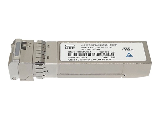 [JL737A] HPE X130 - SFP+-Transceiver-Modul - 10GbE - 10GBASE-BiDi