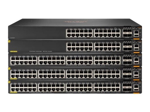 [R8Q71A] HPE Aruba 6200M 36G 12SR5 Class6 PoE 4SFP+ Switch - Switch - max. Stapelentfernung 10 km - L3 - managed - 36 x 10/100/1000 (4PPoE)