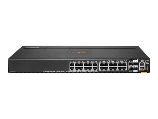 [R8V08A] HPE Aruba 6200M 24G 4SFP+ TAA Switch - Switch - max. Stapelentfernung 10 km - L3 - managed - 24 x 10/100/1000 + 4 x 1 Gigabit / 10 Gigabit SFP+ (Uplink / Stacking)